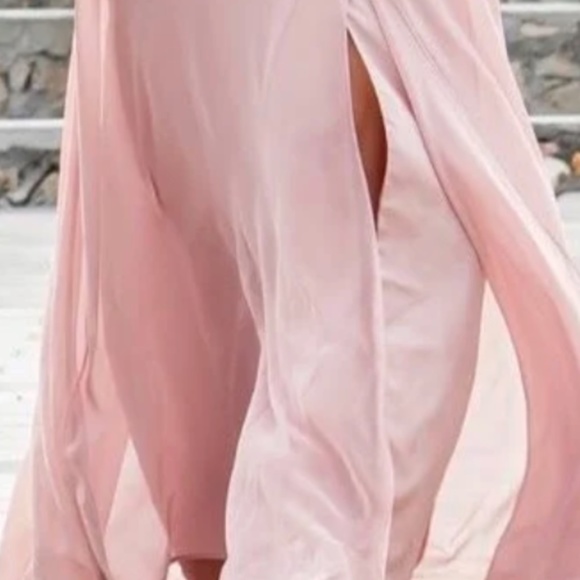 Jenny Yoo Alanna Chiffon Whipped Apricot Bridesmaid Dress - Picture 7 of 10